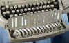 Vari-Typer Model 610 Addressograph Multigraph showing type shuttles OM.JPG (17206 bytes)